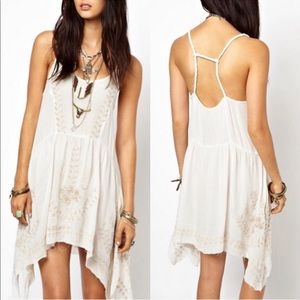 Free People | Meadows of Medallion White Dress